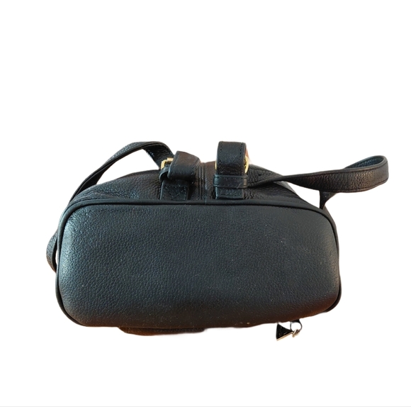 A. Giannetti Genuine Leather Black Mini Backpack main image 5